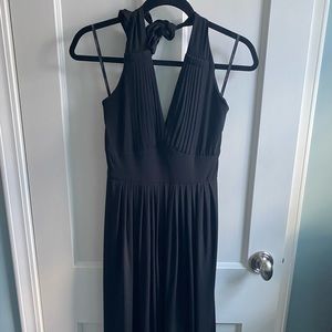 Calvin Klein maxi halter top dress